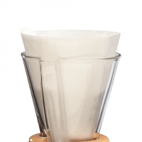 Filter Half moon for Chemex 3 Cups ورق ترشيح كيمكس 3كاسات